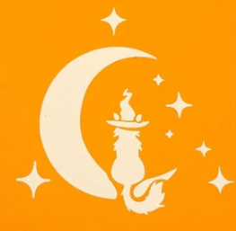 F&F Cat Dice Tray | Orange