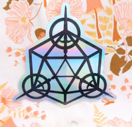 F&F Holographic D&D Class Sticker | Rogue