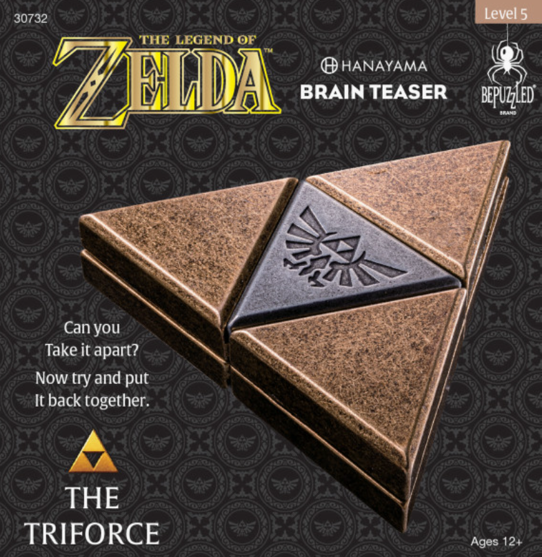 Hanayama Cast Puzzle LVL 5 | Legend of Zelda - Triforce