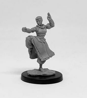 HUMAN CLERIC AND MONK