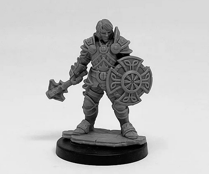 HUMAN CLERIC AND MONK