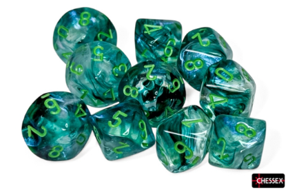 10D10 Borealis Series Dice Set | Luminary Kelp