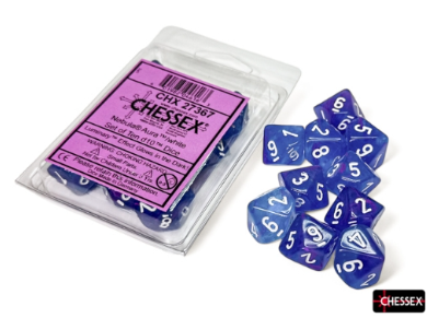 10D10 Nebula Series Dice Set | Luminary Aura