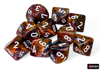 10D10 Festive Series Dice Set | Luminary Symphony