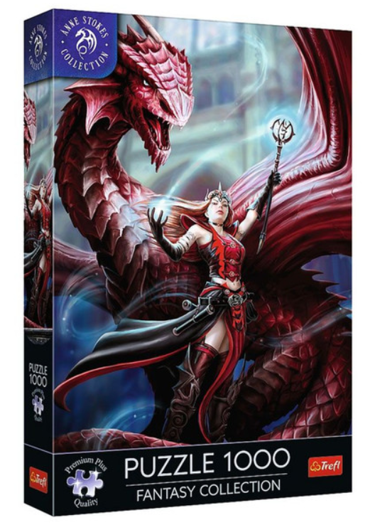 Anne Stokes Scarlet Mage | 1000pc Puzzle
