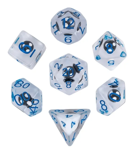 UD Floral Inclusion Standard Dice Set | Mushroom (Inkcap)