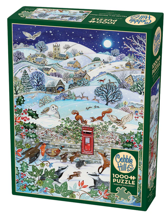 Village on a Winter Night | 1000pc Puzzle