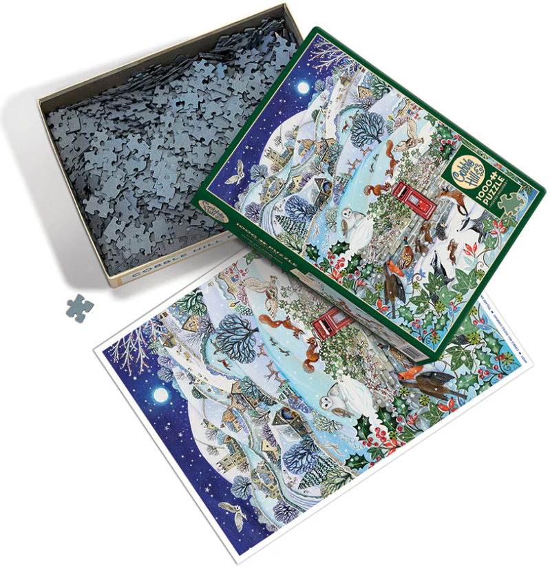 Village on a Winter Night | 1000pc Puzzle