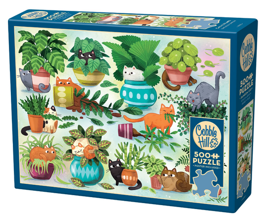Cats vs. Plants | 500pc Puzzle