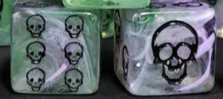 HS 12D6 Block | Skulls