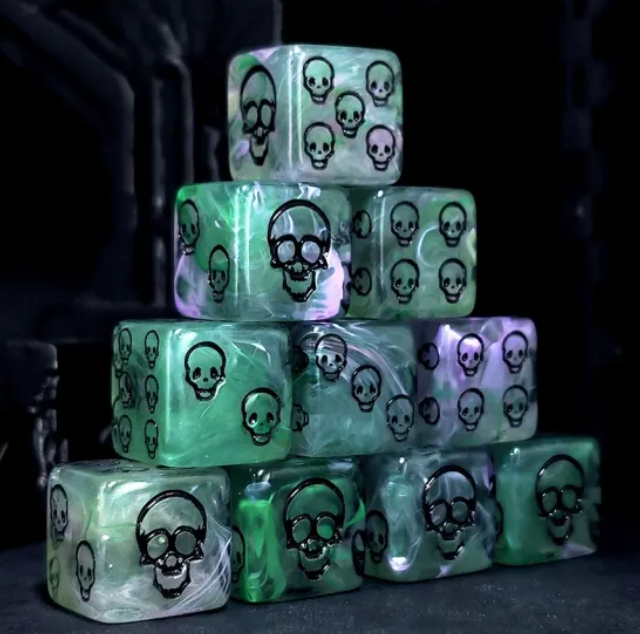 HS 12D6 Block | Skulls