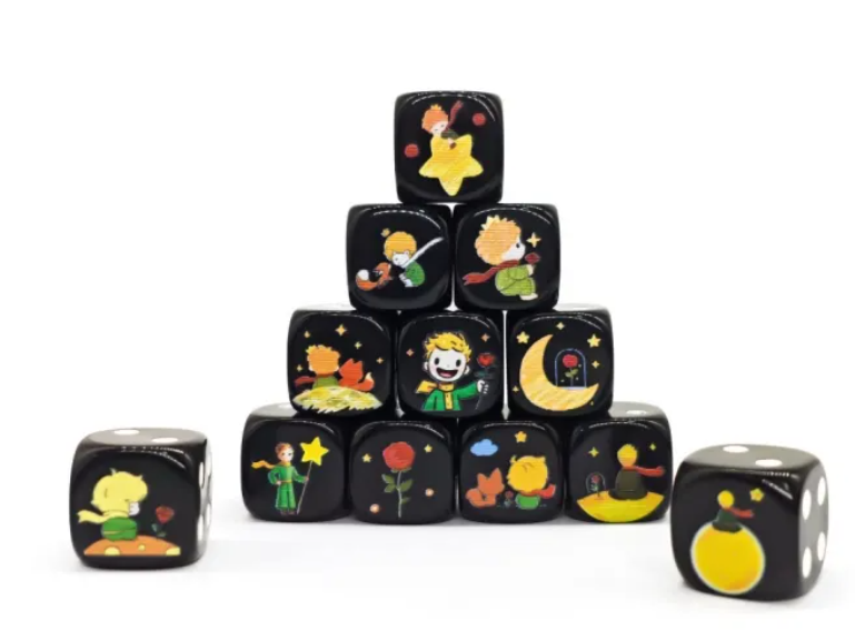 HS 12D6 Block | Le Petit Prince - Black