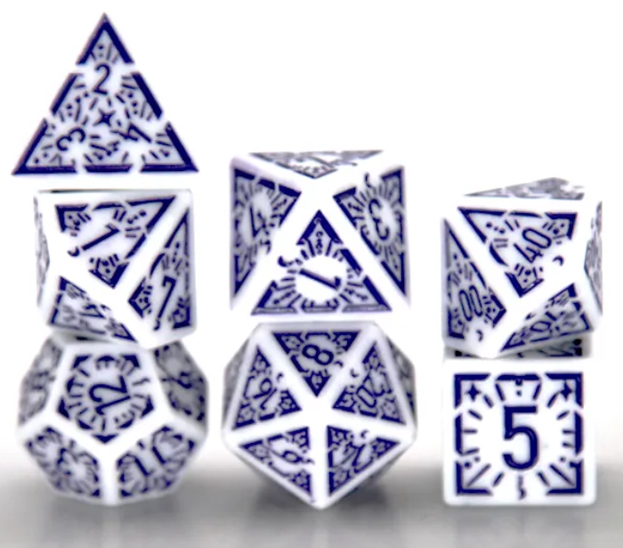 HS Opaque Standard Dice Set | Dawn Star - Purple