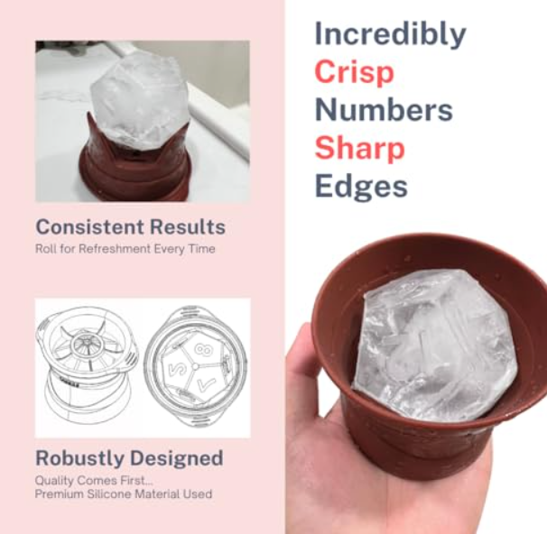 "Dicicle" Ice Mold | D12