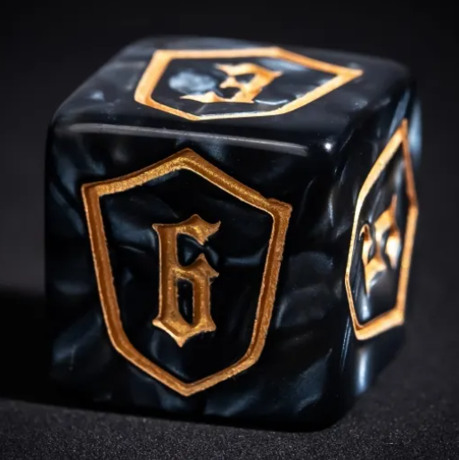UD 12D6 Block | Shield - Obsidian