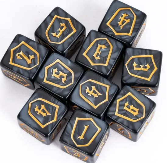 UD 12D6 Block | Shield - Obsidian