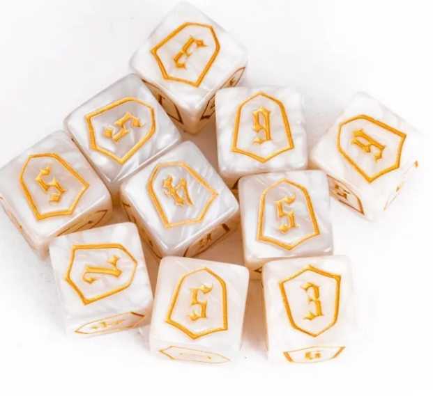 UD 12D6 Block | Shield - Alabaster