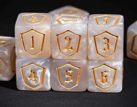 UD 12D6 Block | Shield - Alabaster