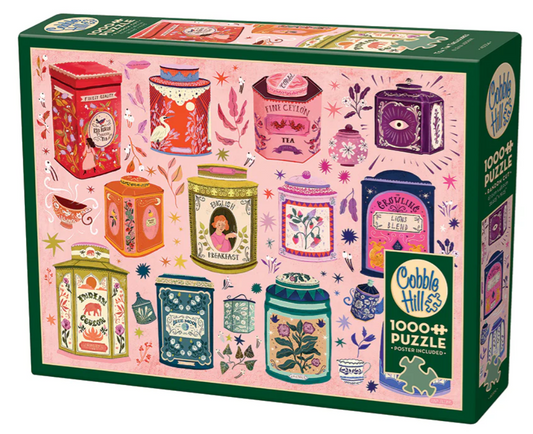 Tea Tin Treasures | 1000pc Puzzle