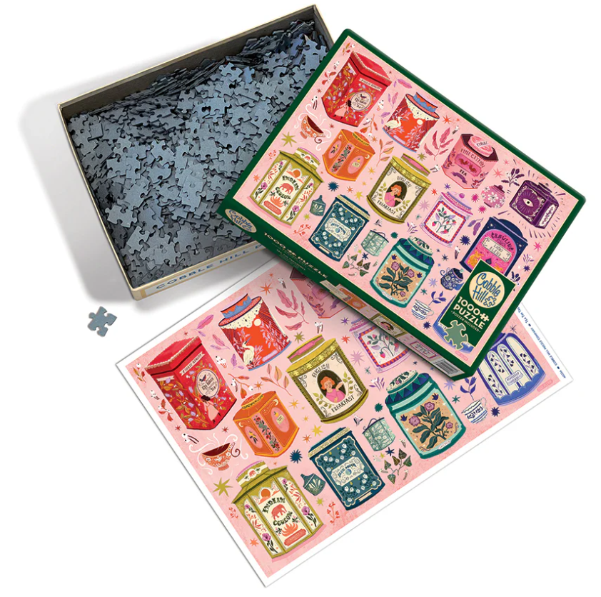 Tea Tin Treasures | 1000pc Puzzle