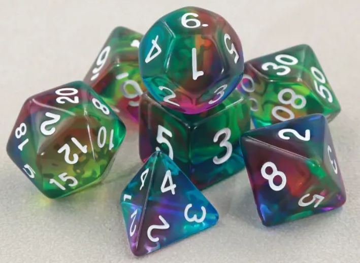 HD "Bifrost" Blend Standard Dice Set
