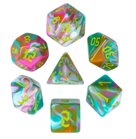 HD Gothic "Titania" Blend Standard Dice Set