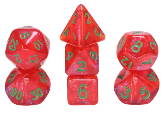 HD Mini Dice Set | Candy Apple