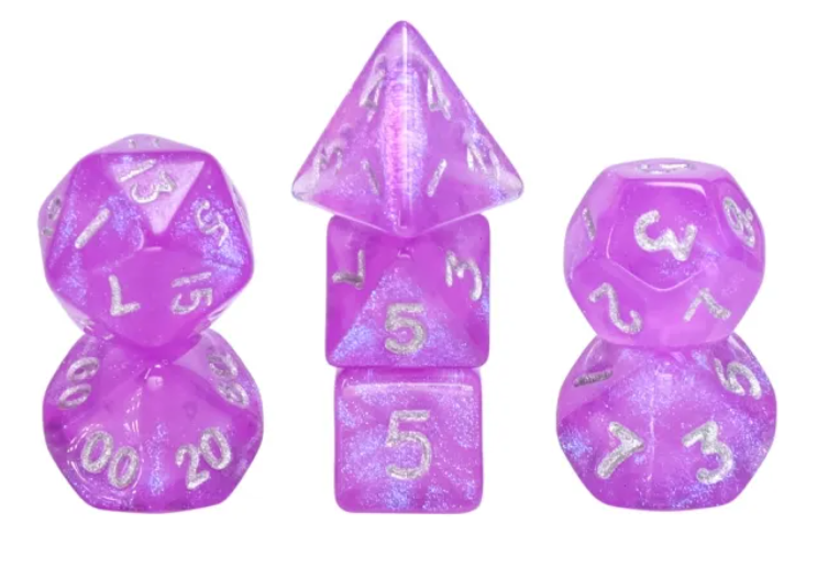 HD Mini Dice Set | Sugar Coated Grape