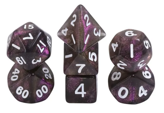 HD Mini Dice Set | Dark Moon