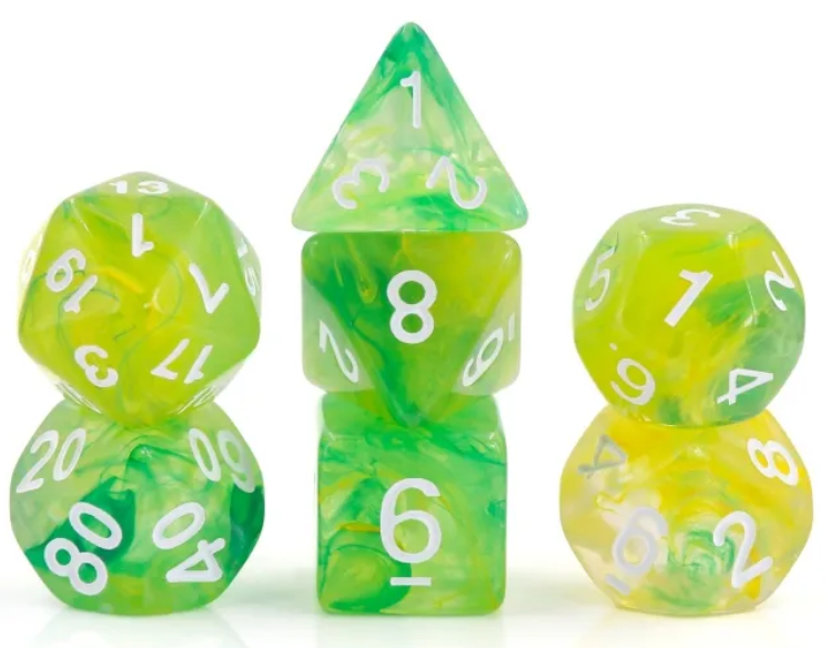 HD "Rite of Summer" Blend Standard Dice Set