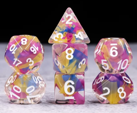 HD Object Inclusion Standard Dice Set | Wicked Dreams