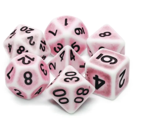 HD Opaque Standard Dice Set | Ancient Flower