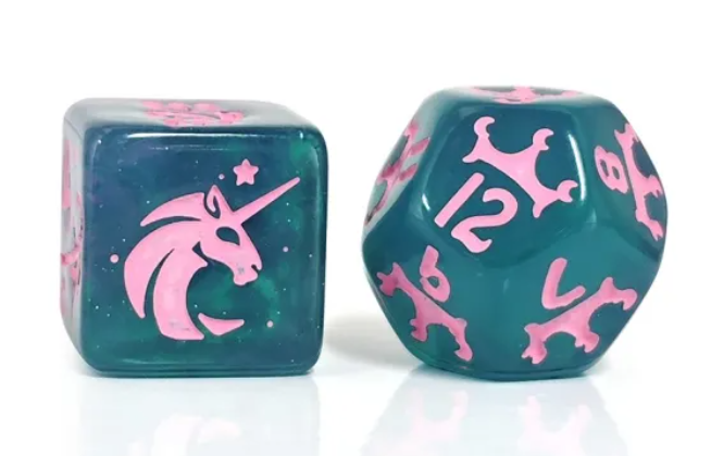 HS Opaque Standard Dice Set | Last Unicorn