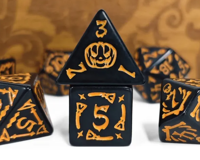 HS Opaque Standard Dice Set | Samhain
