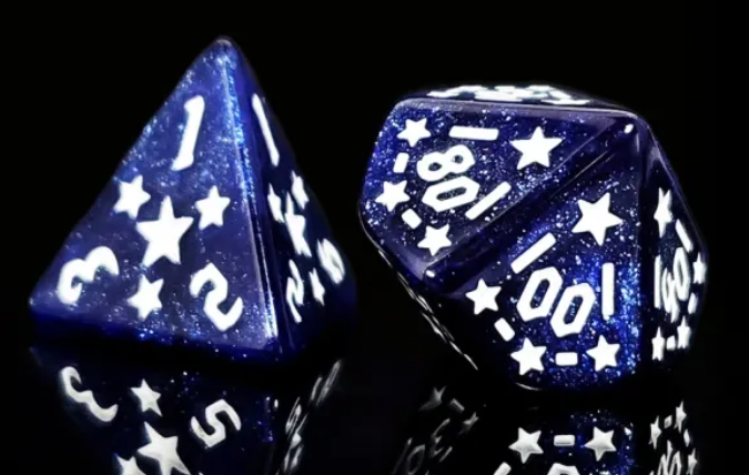 HS Opaque Standard Dice Set | Astralis
