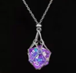 HS D20 Necklace | Silver