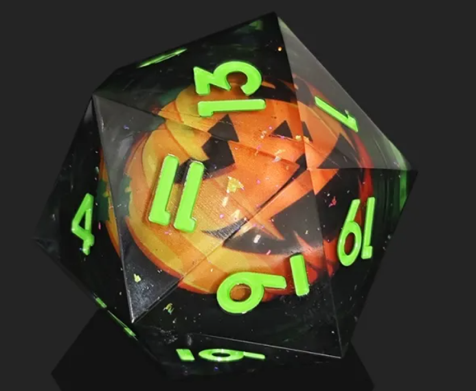 UD GIGA Resin Sharp Edge 55MM D20 | Jack-o-Lantern