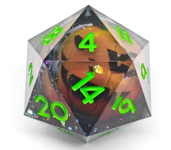 UD GIGA Resin Sharp Edge 55MM D20 | Jack-o-Lantern