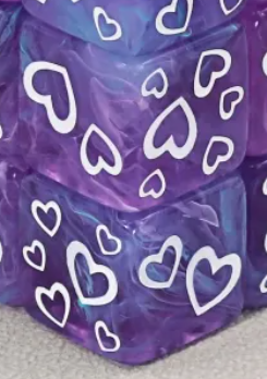 HD D6 Pair | Hearts