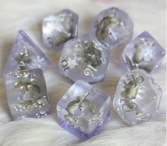 F&F 8pc Dice Set | Owls