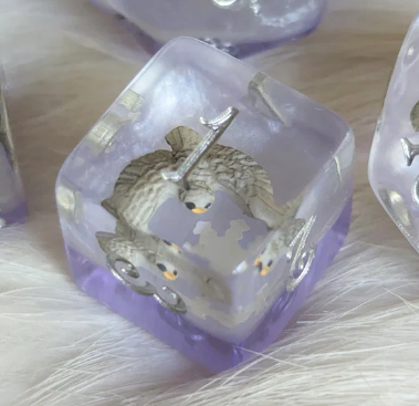 F&F 8pc Dice Set | Owls