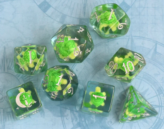 F&F 8pc Dice Set | Turtles