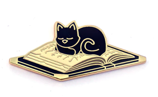 FDP | Cat Bookmark - Black