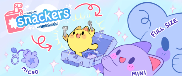 Snacker Squishable | Ghost