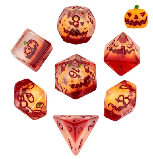 UD Object Inclusion Standard Dice Set | Jack-o'-Lantern