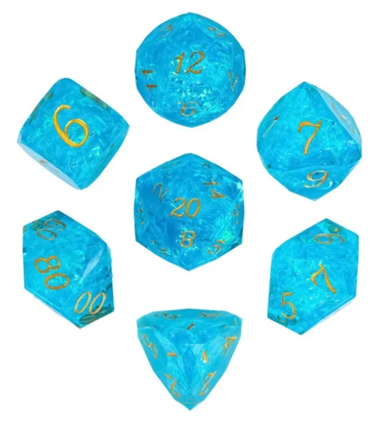 UD Faceted Resin Standard Dice Set | Hera's Boon