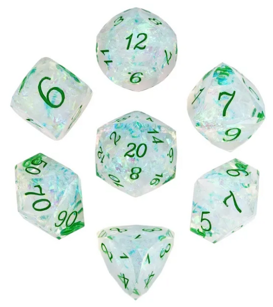 UD Faceted Resin Standard Dice Set | Demeter's Boon