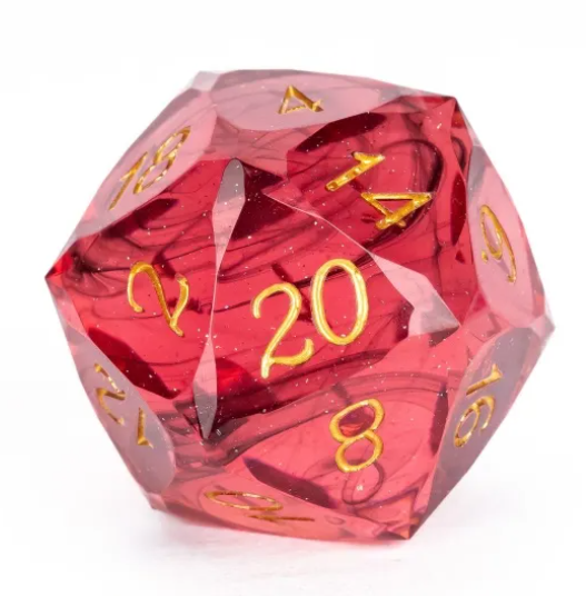 UD GIANT Resin Faceted 30MM D20 | Hestia's Boon