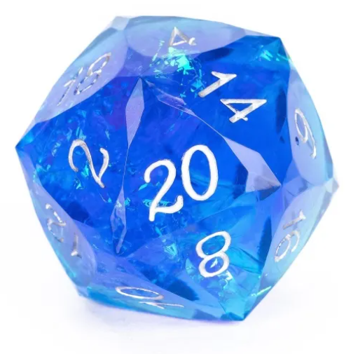 UD GIANT Resin Faceted 30MM D20 | Hera's Boon