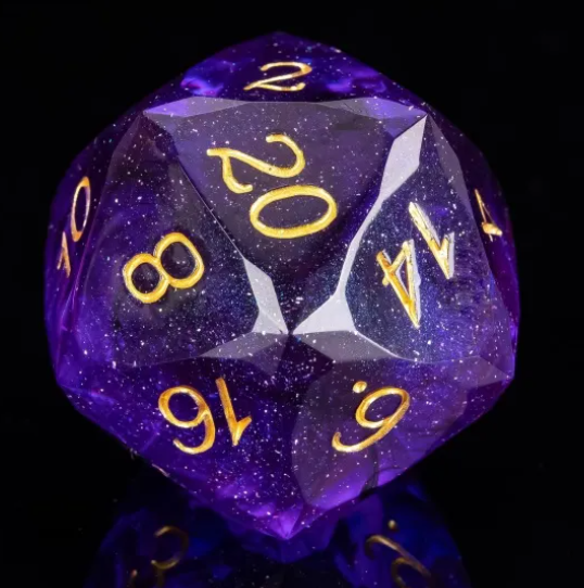 UD GIANT Resin Faceted 30MM D20 | Dionysus's Boon